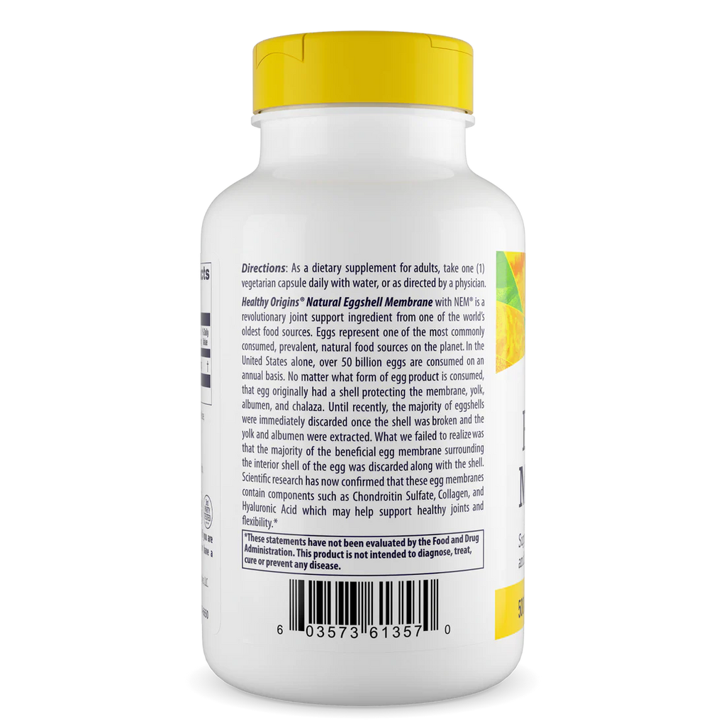 Healthy Origins Eggshell Membrane (NEM) 500 mg | 120 Veggie Caps