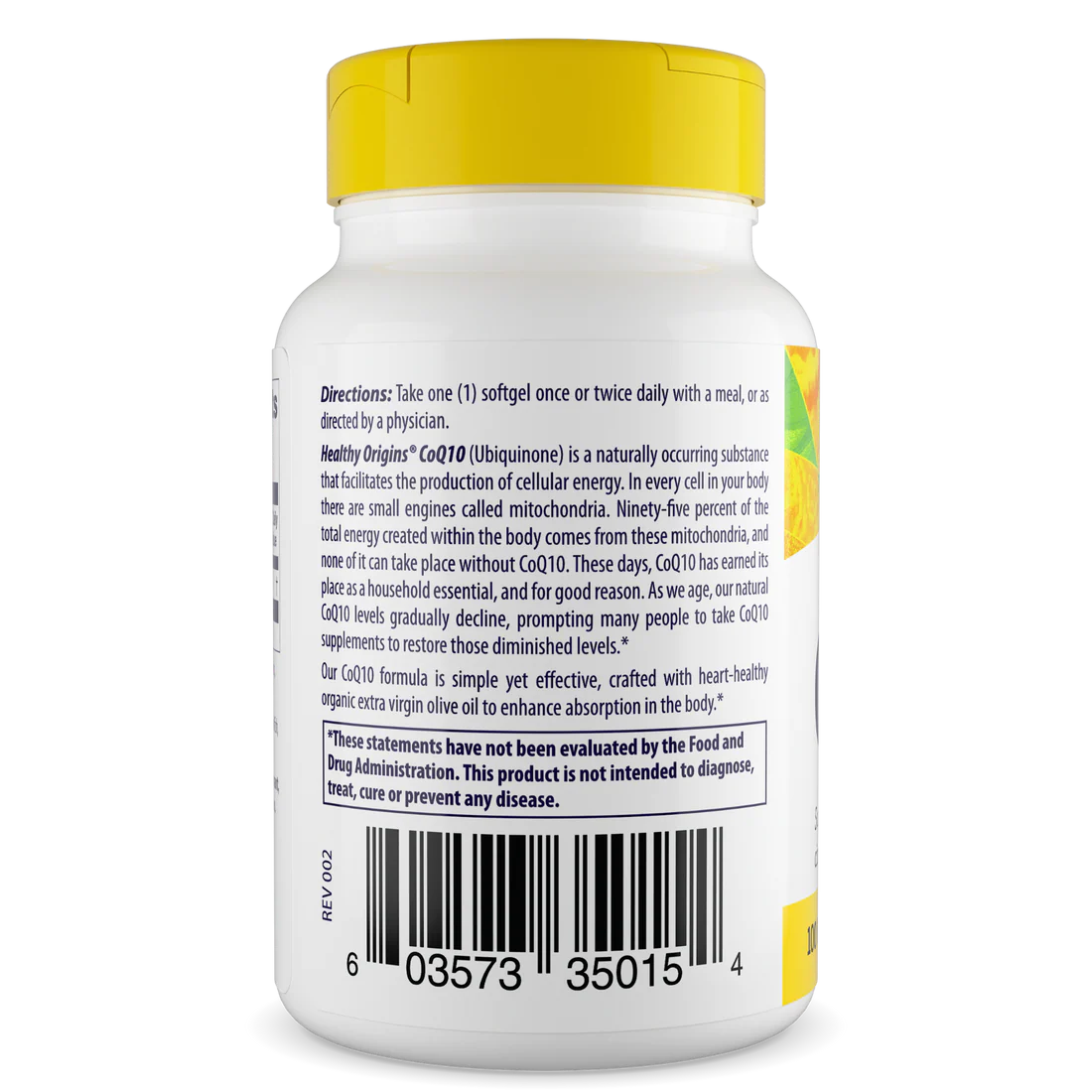 Healthy Origins CoQ10 100 mg | 30 Softgels