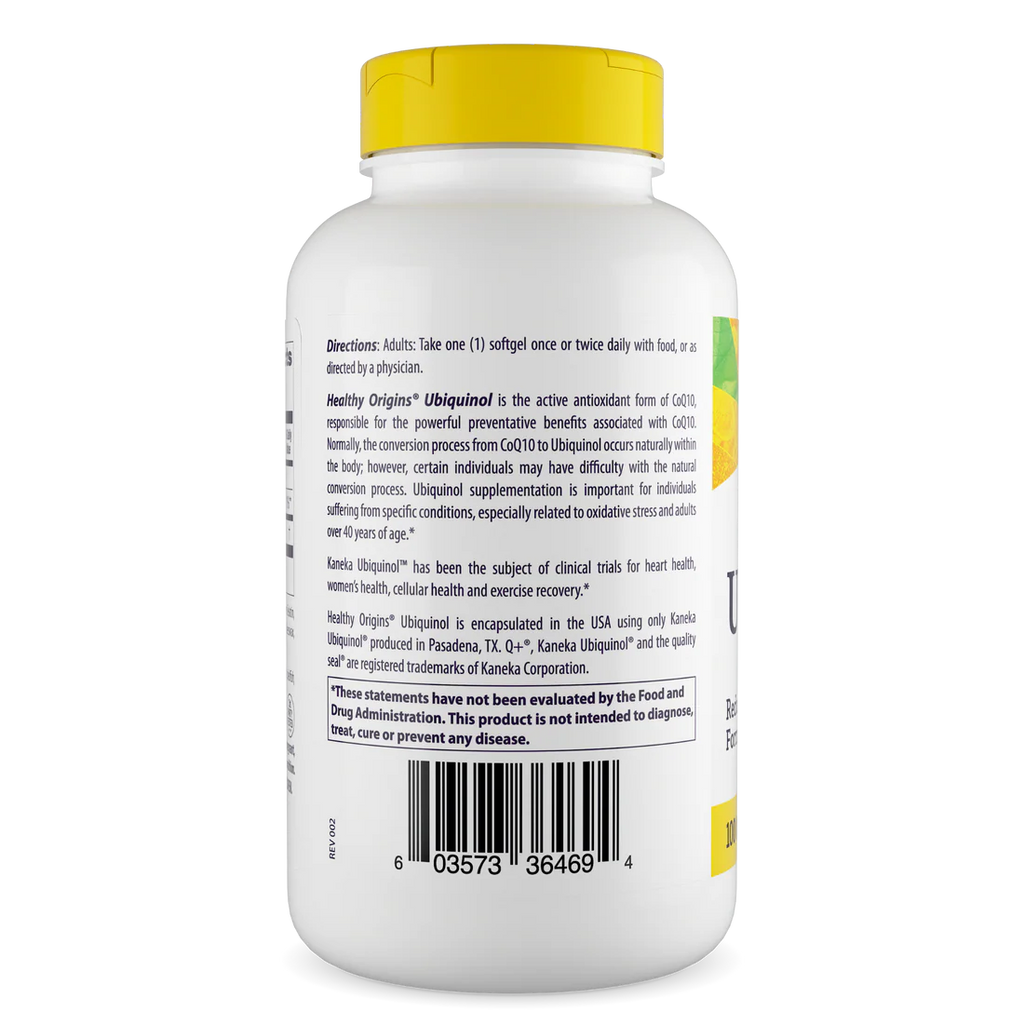 Healthy Origins Ubiquinol 100 mg | 150 Softgels