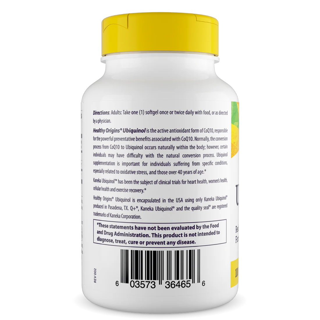 Healthy Origins Ubiquinol 100 mg | 30 Softgels