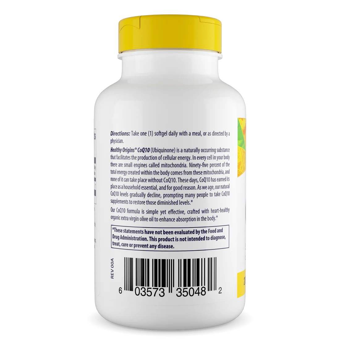 Healthy Origins CoQ10 200 mg | 60 Softgels