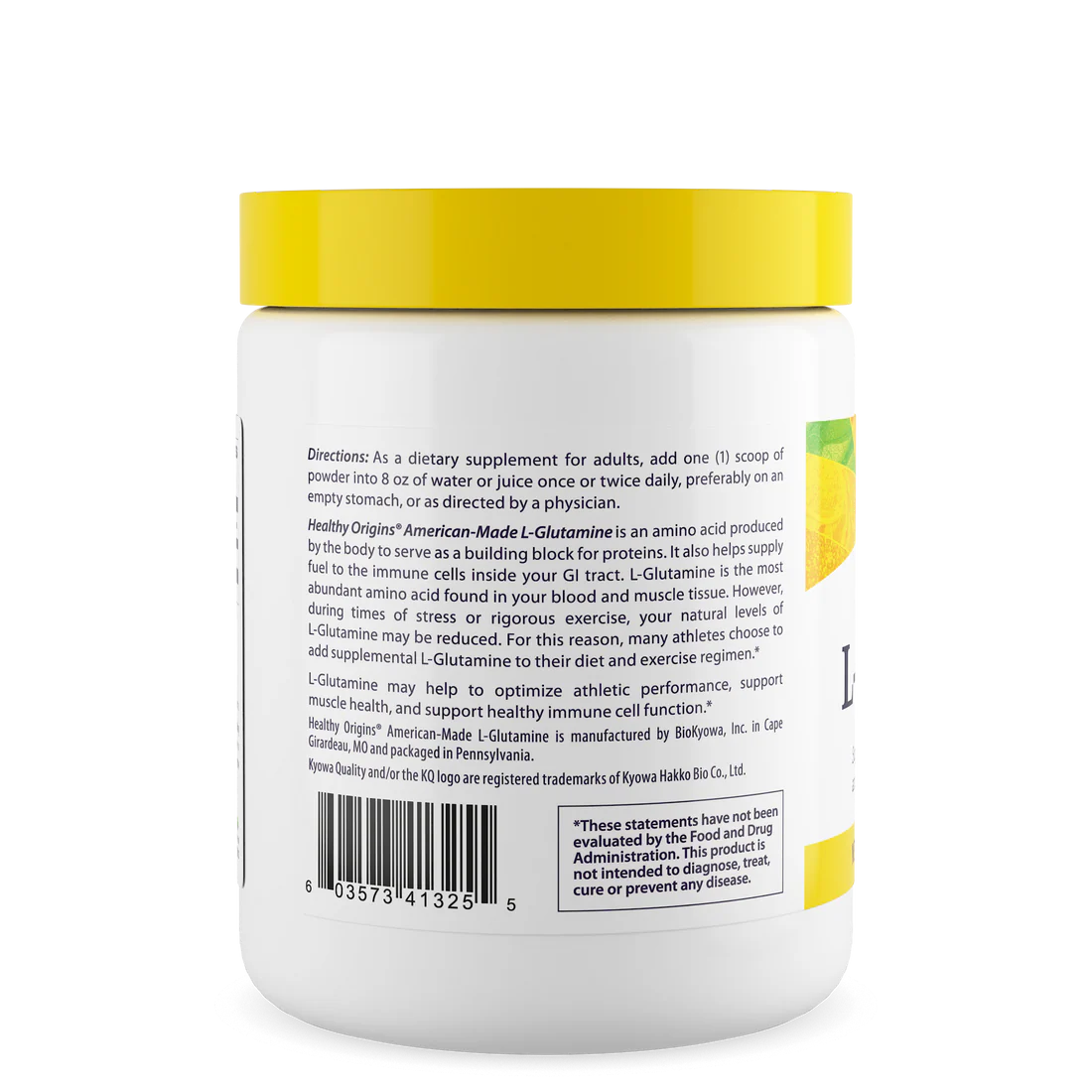Healthy Origins L-Glutamine | 10.6 Powder