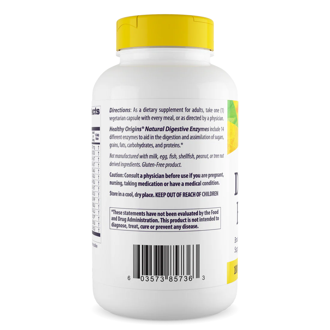 Healthy Origins Digestive Enzymes | 180 Veggie Caps