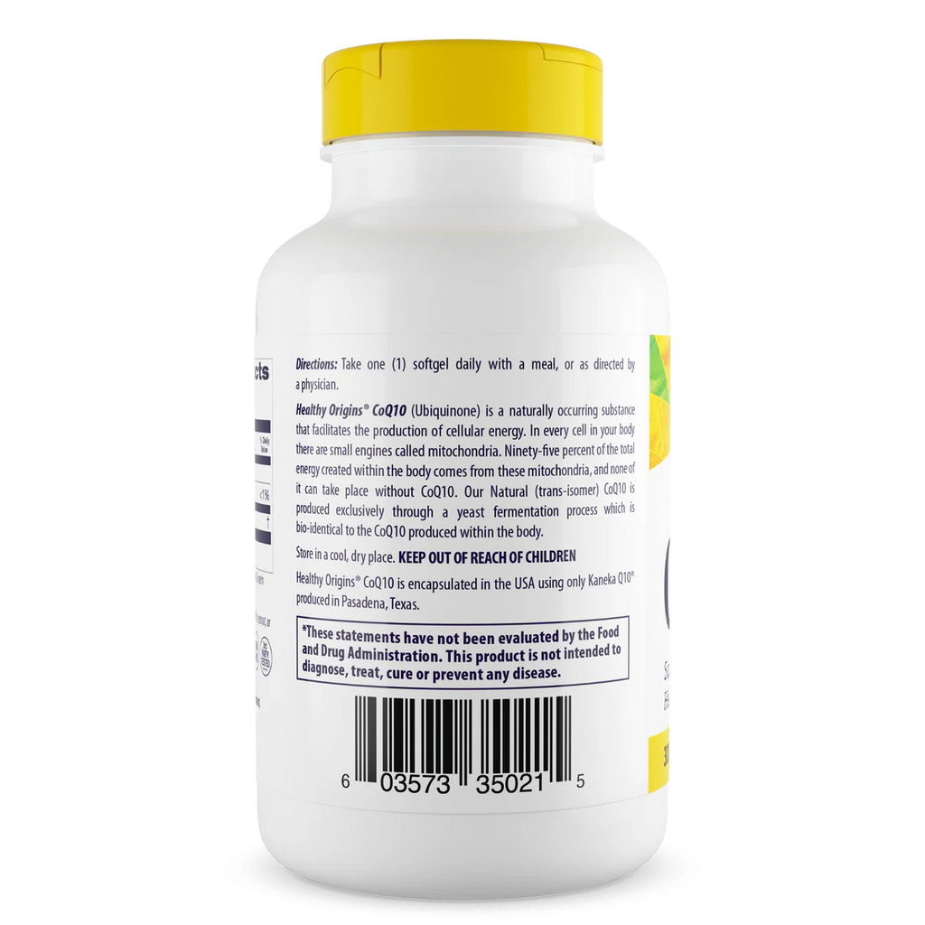 Healthy Origins CoQ10 300 mg | 60 Softgels