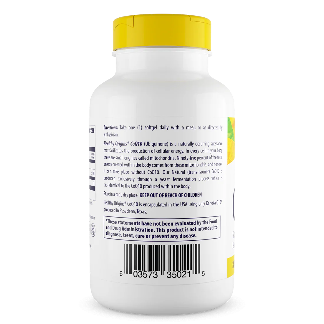 Healthy Origins CoQ10 300 mg | 60 Softgels