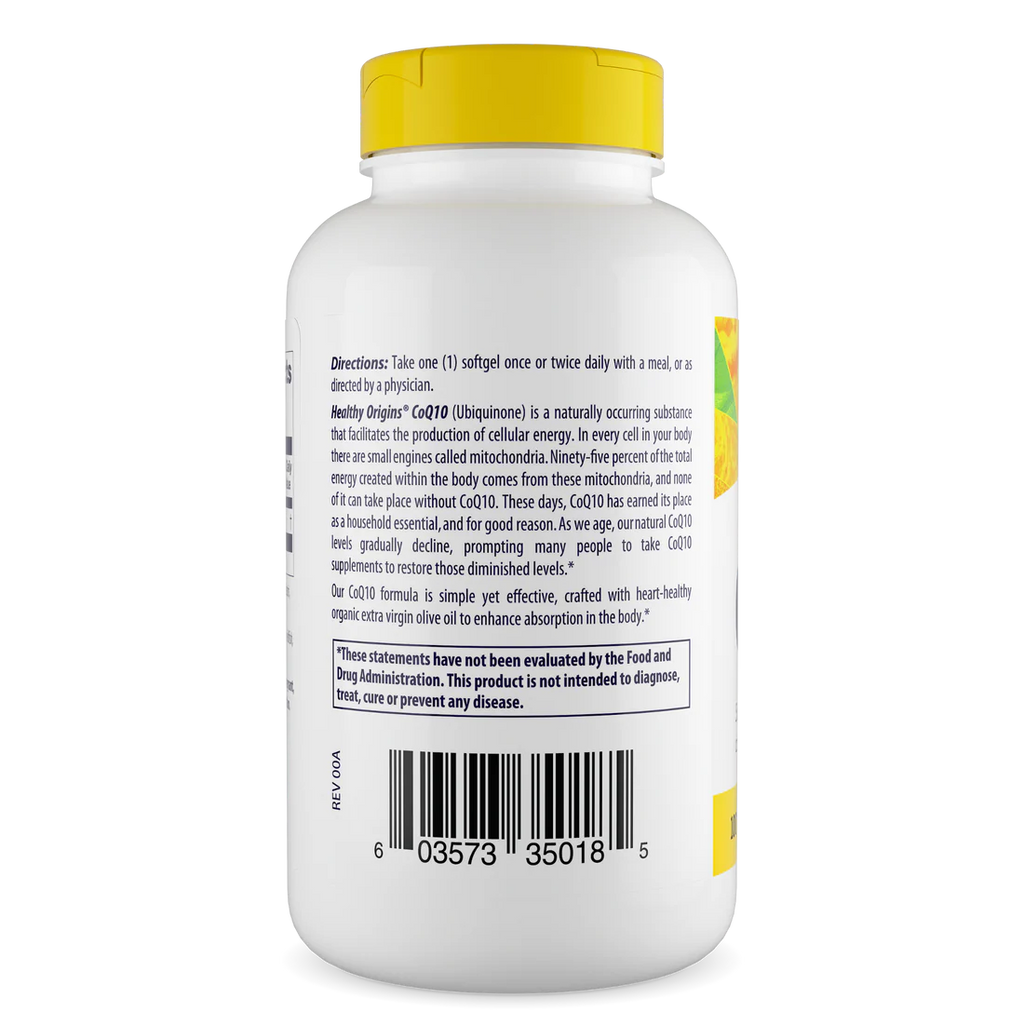 Healthy Origins CoQ10 100 mg | 300 Softgels