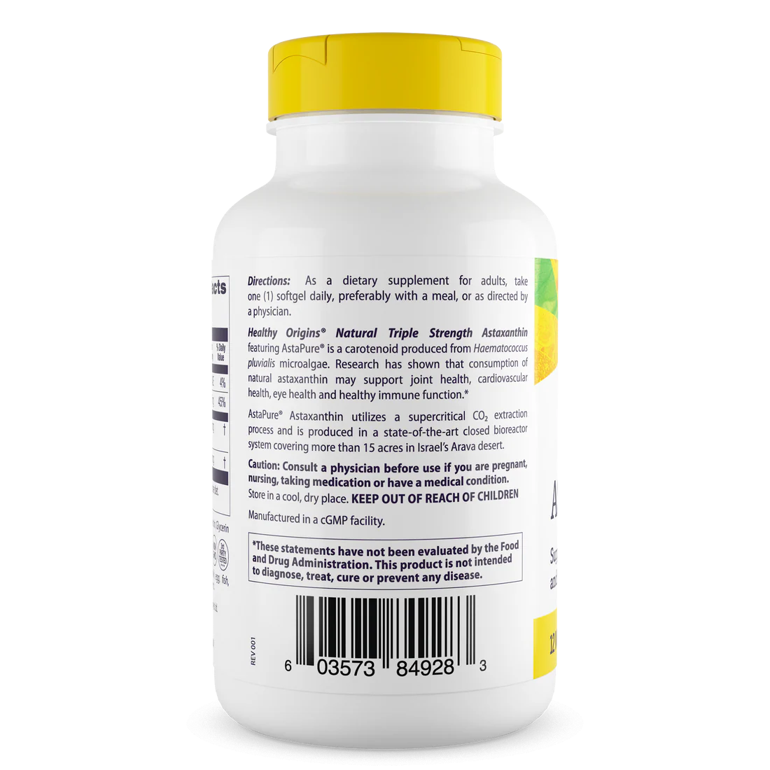 Healthy Origins Astaxanthin 12 mg | 150 Softgels